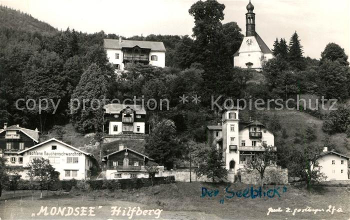 Mondsee Salzkammergut Hilfberg Der Seeblick