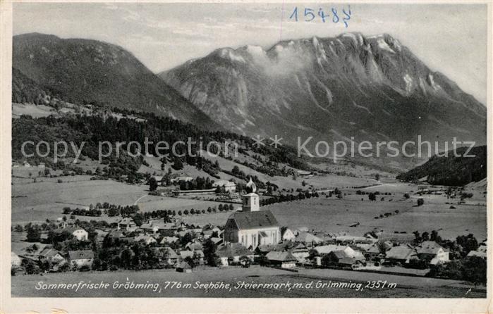 Groebming Steiermark mit dem Grimming