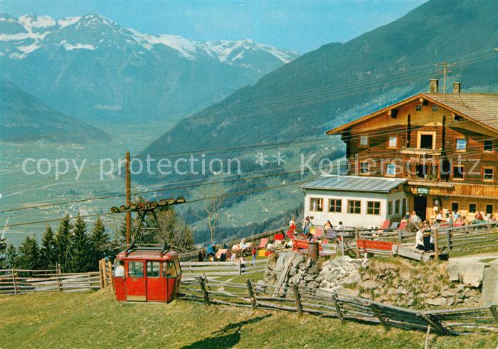 Zell Ziller Tirol Gasthaus Grindalm Enzian Sepp Seilbahn