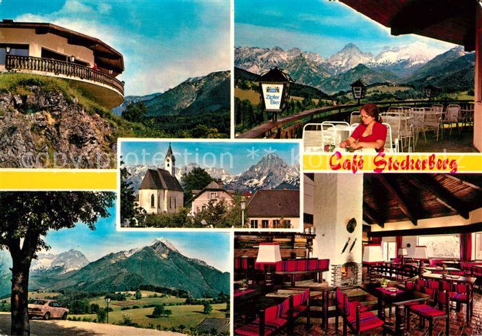 Vorderstoder Cafe Stockerberg Terrasse Gastraum Kirche