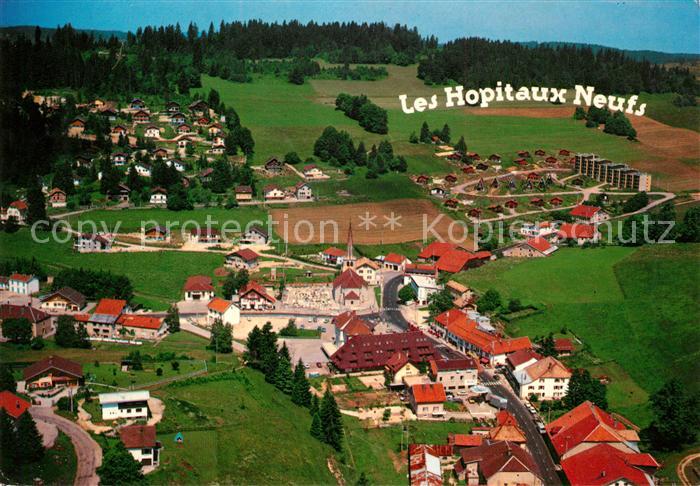 Les Hopitaux-Neufs Fliegeraufnahme