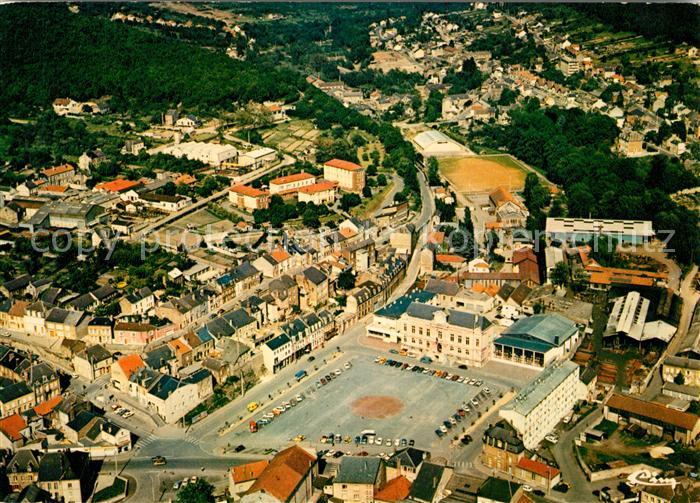 Nouzonville Vue generale aerienne le centre ville