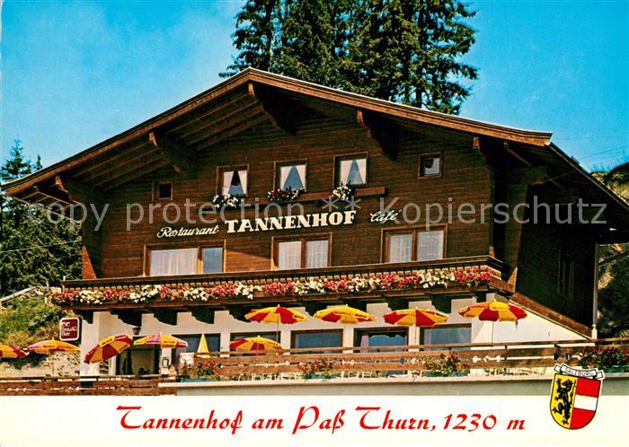 Mittersill Oberpinzgau Restaurant Tannenhof am Pass Thurn