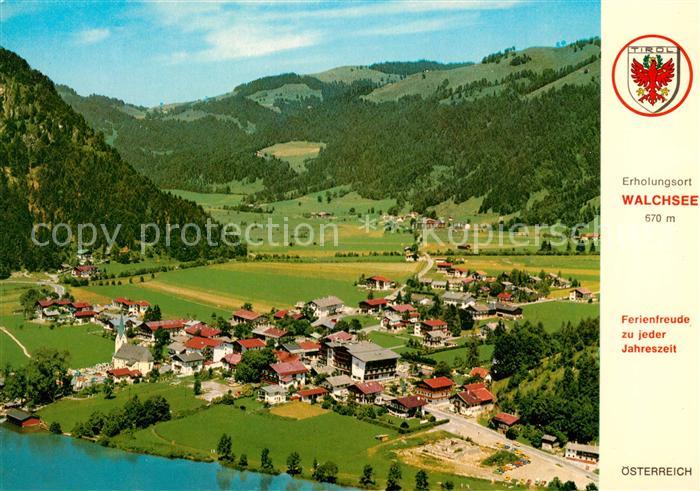 Walchsee Tirol Fliegeraufnahme