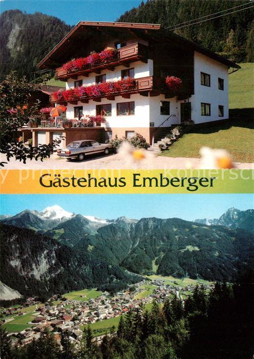 Mayrhofen Zillertal Gaestehaus Emberger Panorama