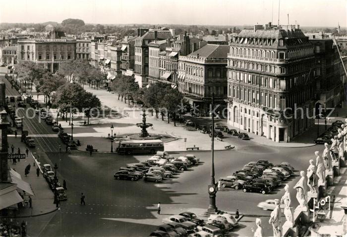 Bordeaux Perspective sur le Grand Theatre et les Allees de Tourny