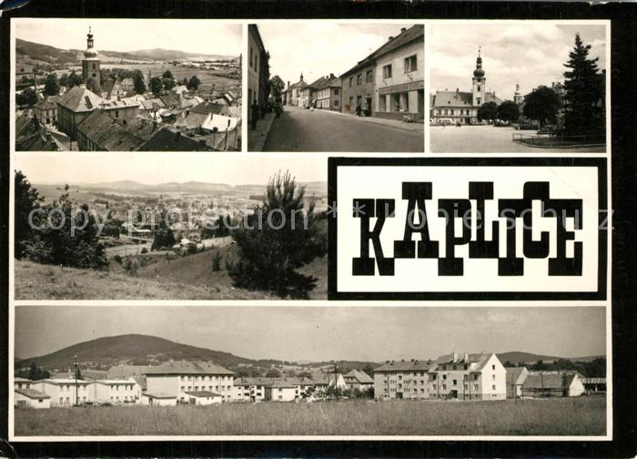 Kaplice Okres Cesky Krumlov Orts und Teilansichten