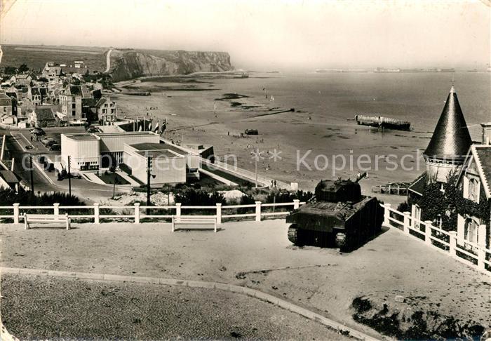 Arromanches-les-Bains Port Winston Vue generale Au centre le