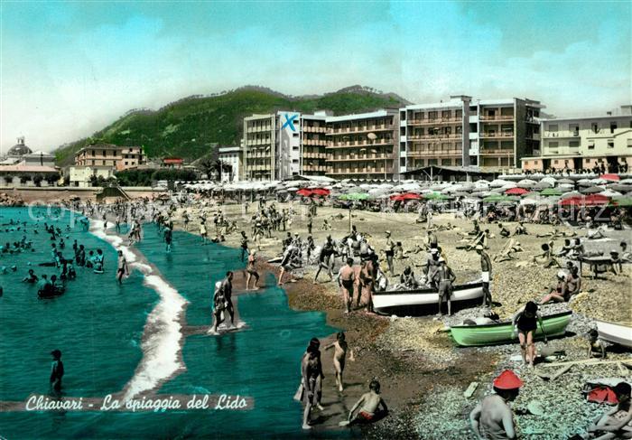 Chiavari La spiaggia del Lido