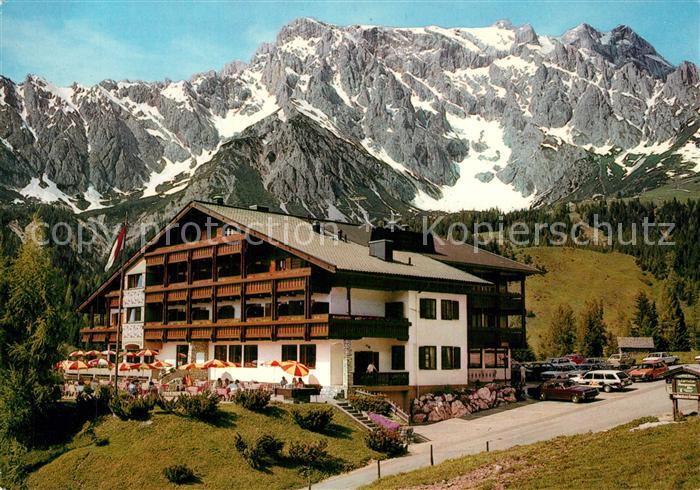 Dienten Hochkoenig Alpengasthof uebergossene Alm