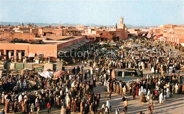 Marrakech Marrakesch Place Djemaa El Fna