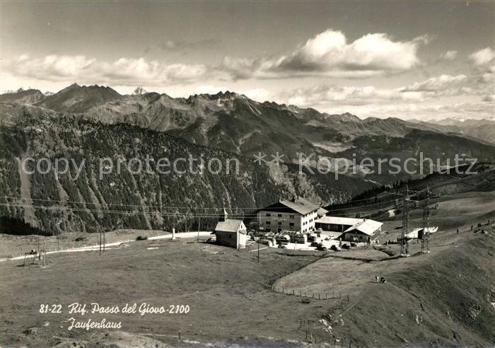 Passo del Giovo Jaufenpass Panorama Rasthaus