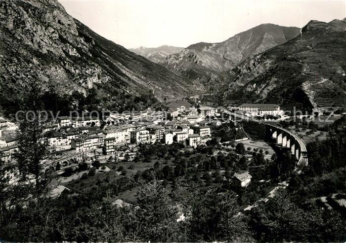 Tende Alpes Maritimes Panorama Viadukt