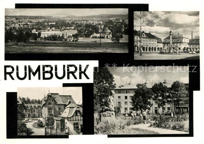 Rumburg Rumburk Stadtansichten Panorama