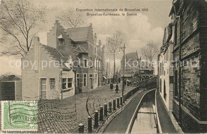 Bruessel Bruxelles Exposition Internationale Kermesse