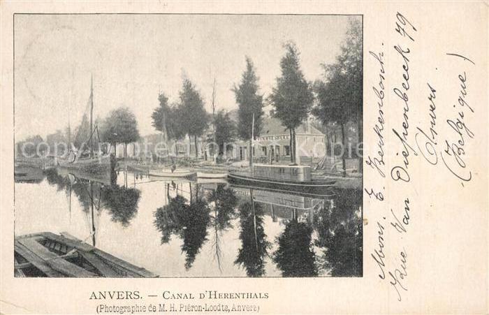 Anvers Antwerpen Canal d Herenthals