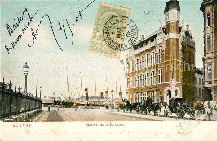 Anvers Antwerpen Quartier du vieux bassin