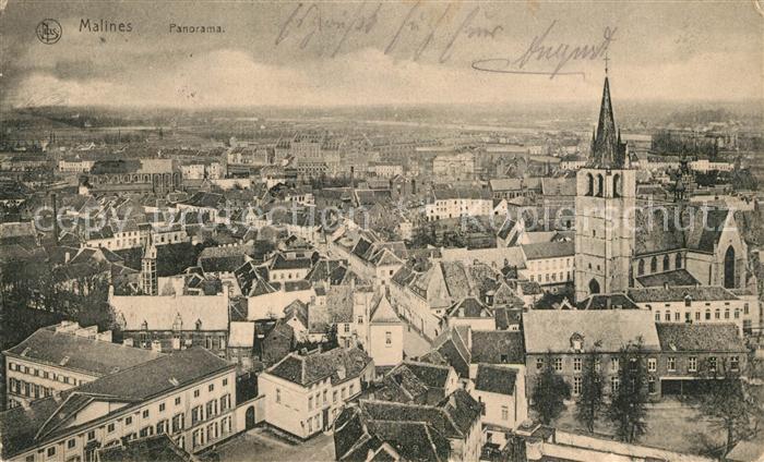 Malines Mechelen Flandre Panorama