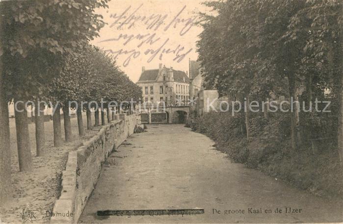 Dixmude De groote Kaai en de Ijzer