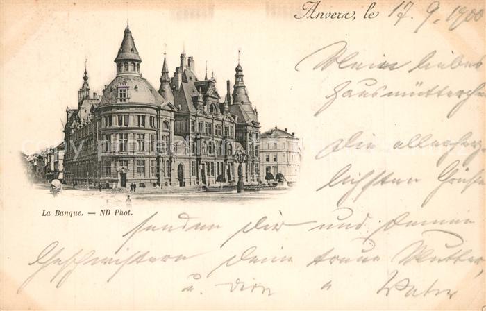 Anvers Antwerpen La Banque