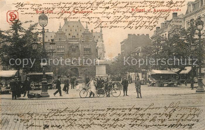 Bruxelles Bruessel Place Anneessens