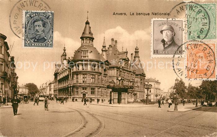 Anvers Antwerpen La Banque Nationale