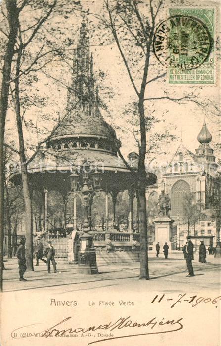 Anvers Antwerpen La Place Verte