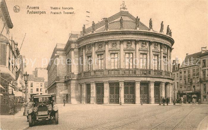 Anvers Antwerpen Theatre francais