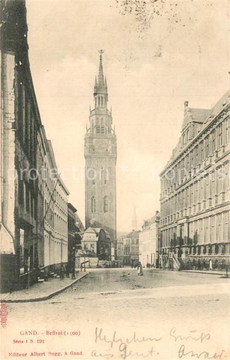 Gand Belgien Beffroi