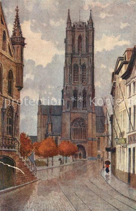 Gent Gand Flandre Sint Baafs Hoofdkerk