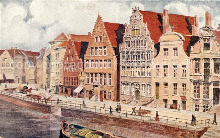 Gent Gand Flandre De Graslei