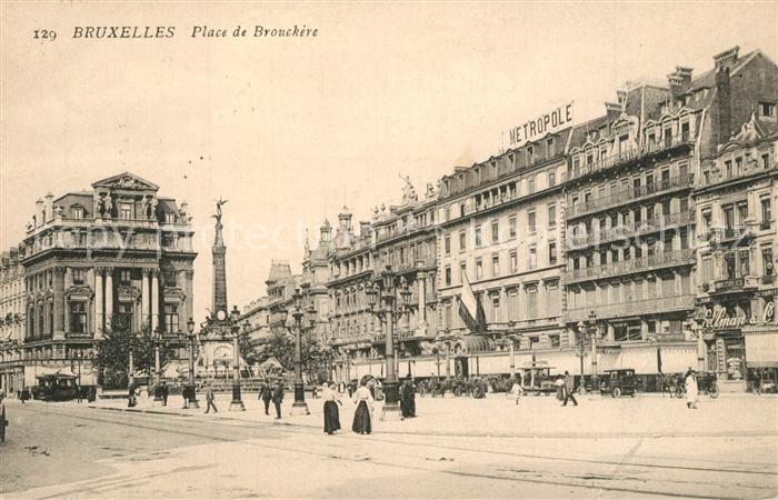 Bruxelles Bruessel Place de Brouckere