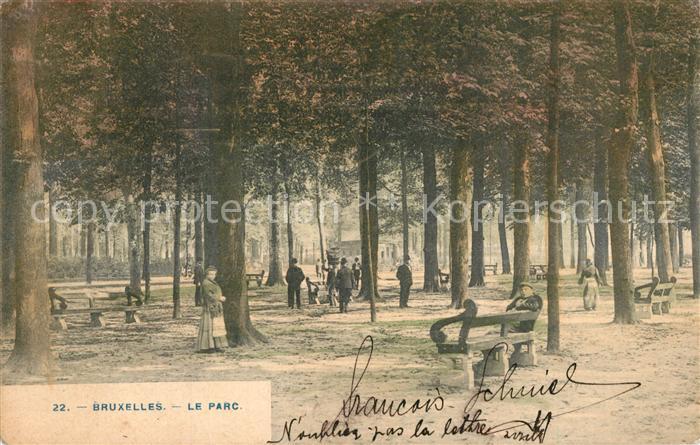 Bruxelles Bruessel Le Parc