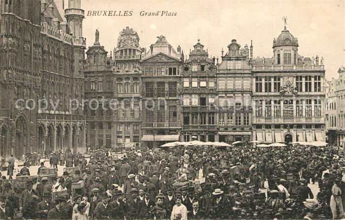 Bruxelles Bruessel Grand Place