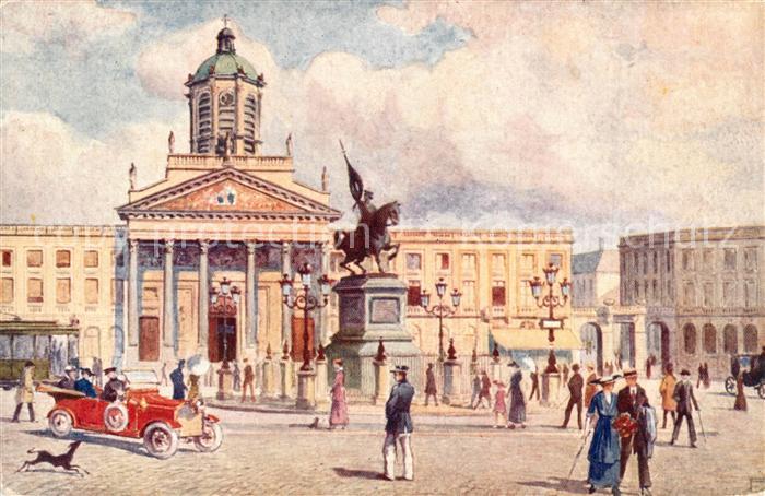 Bruxelles Bruessel La Place Royale