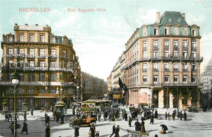 Bruxelles Bruessel Rue Auguste Orts
