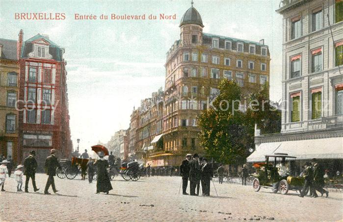 Bruxelles Bruessel Entree du Boulevard du Nord