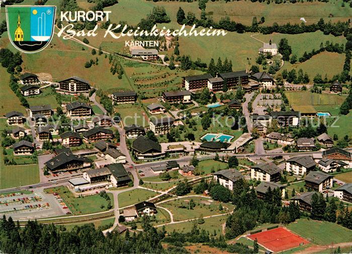 Bad Kleinkirchheim Kaernten Fliegeraufnahme
