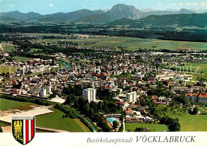 Voecklabruck Oberoesterreich Fliegeraufnahme