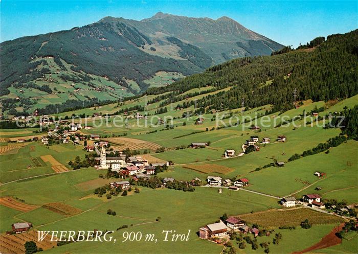 Weerberg Fliegeraufnahme mit Kellerjoch