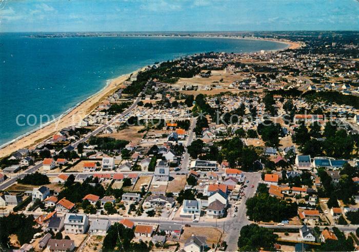 Sainte-Marguerite-de-Pornichet Vue aerienne et Plage de Bonne Source