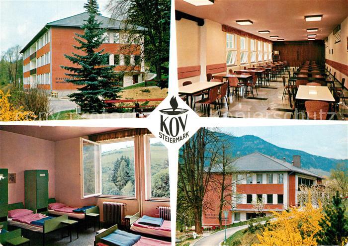 Spital Semmering Steiermark Franz Jawornik Heim Sommerau Speisesaal Schlafraum