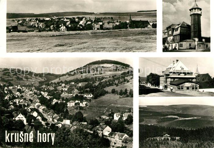 Krusne Hory Panorama Leuchtturm