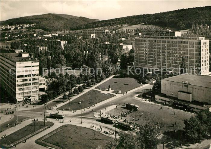 Gottwaldov Tschechien Namesti Prace Hotel Moskva
