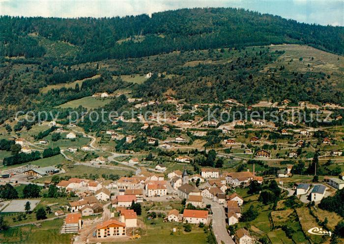 Ventron Vosges Vue generale aerienne