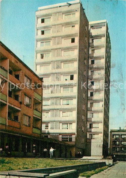 Litzmannstadt Lodz Fragment osiedla mieeszkaniowego im Wadyslawy Bytomskiej