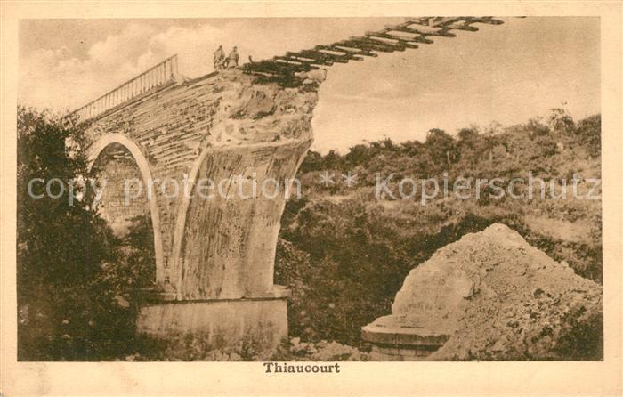 Thiaumont Liege Zerstoerte Bruecke