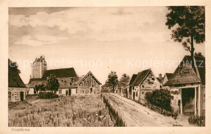 Pozieres Dorfmotiv