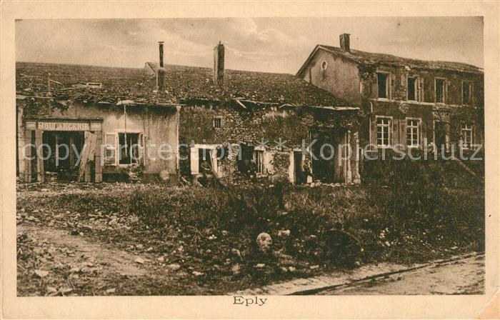 Eply Zerstörtes Dorf