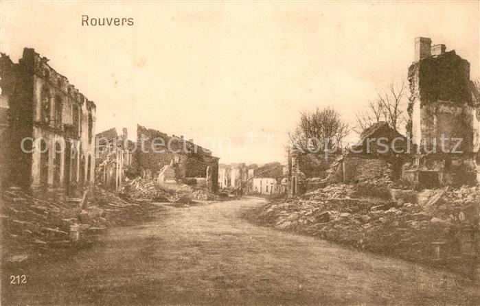 Rouves Zerstoertes Dorf